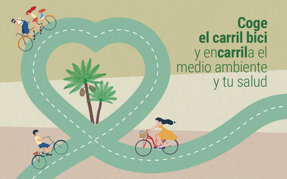 Coge el carril bici y encarrila el medio ambiente y tu salud