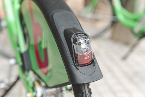 Luz trasera de la bicicleta de Bicielx